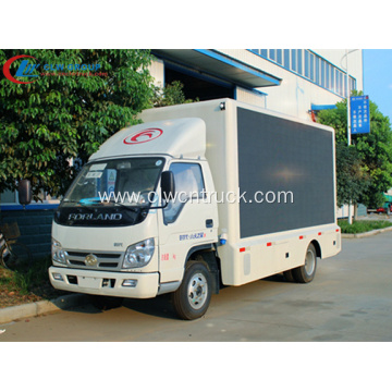 Guaranteed 100% FOTON 6.8㎡ LED Advertising Truck